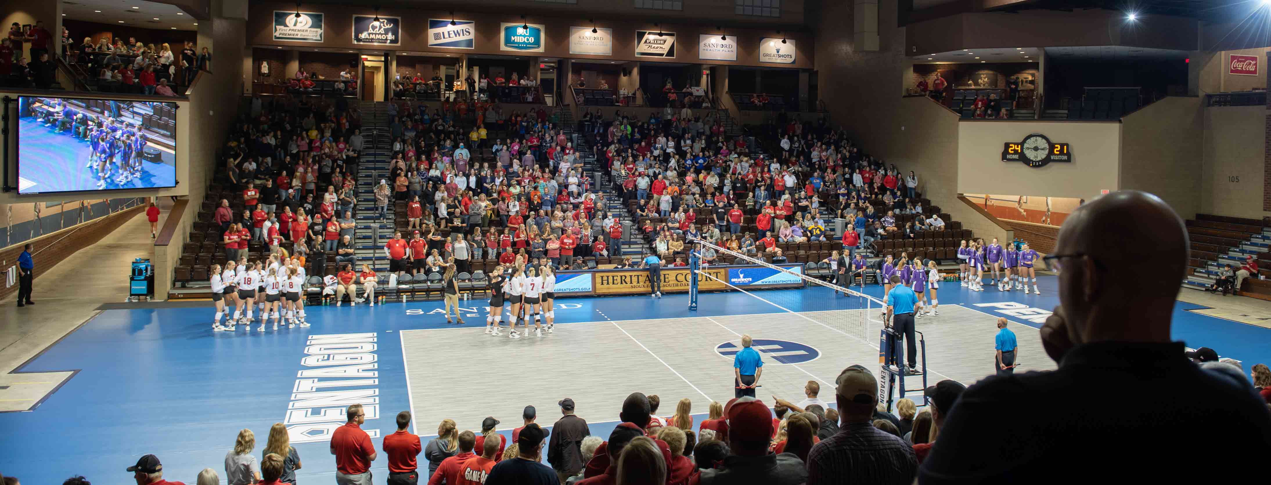 Interior of Sanford Pentagon