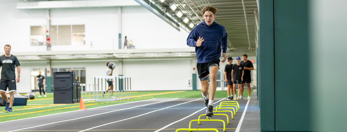 Sanford Sports Performance athlete training
