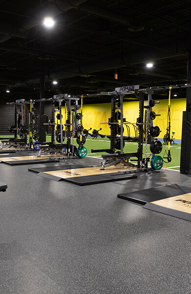 Sanford Sports Grand Forks weight room